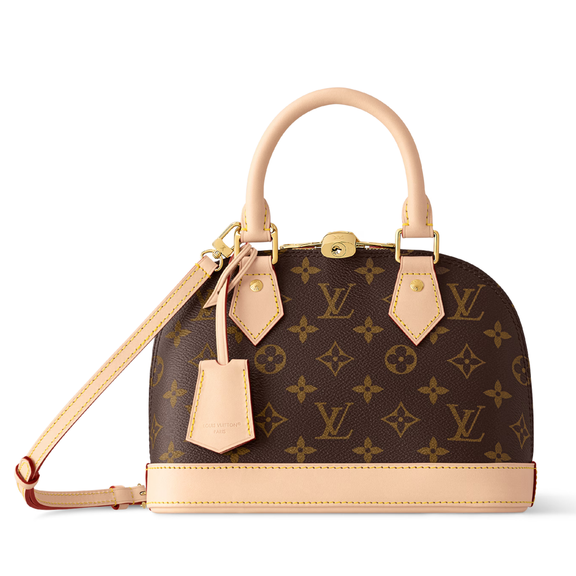 Louis Vuitton Monogram Canvas Alma BB Handbag – Brown