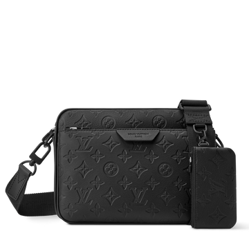 Louis Vuitton Monogram Shadow Trio Messenger Bag – Black