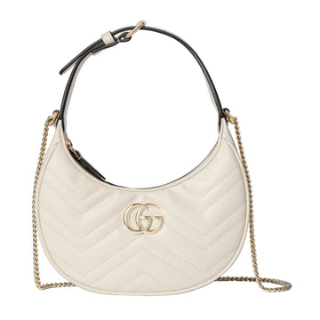 Gucci GG Marmont Shoulder Bag – White