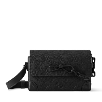 Louis Vuitton Monogram Taurillon Steamer Wearable Wallet – Black