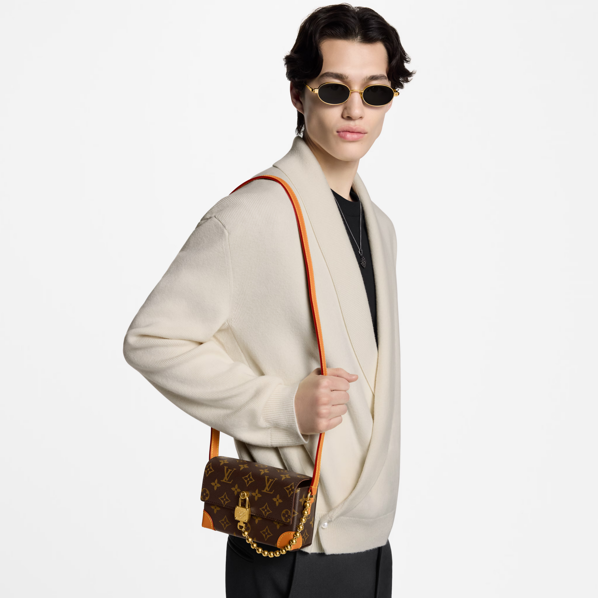 Louis Vuitton Monogram Archive Steamer Wearable Wallet – Brown