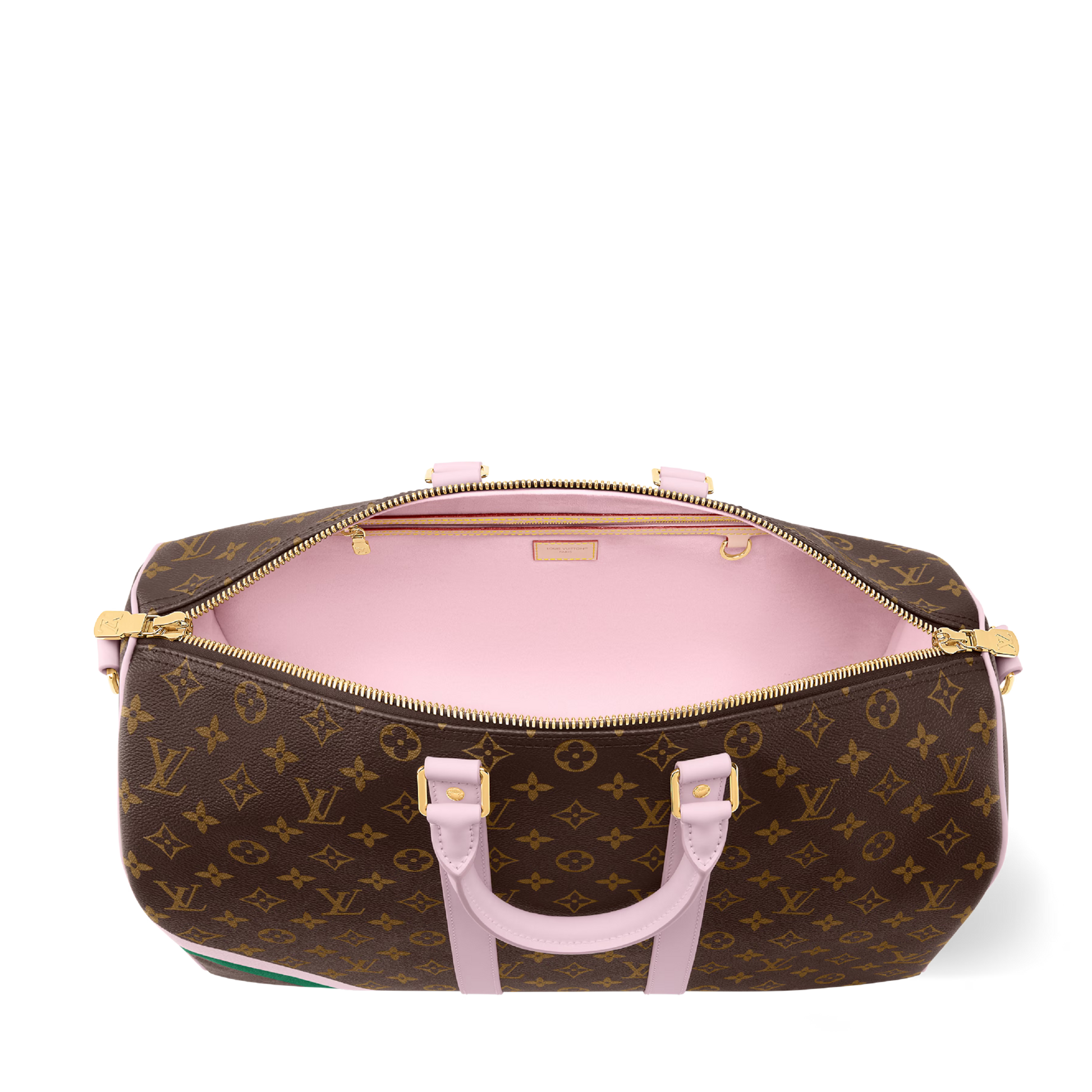 Louis Vuitton Monogram Canvas Keepall Bandoulière 45 Duffle Bag – Brown