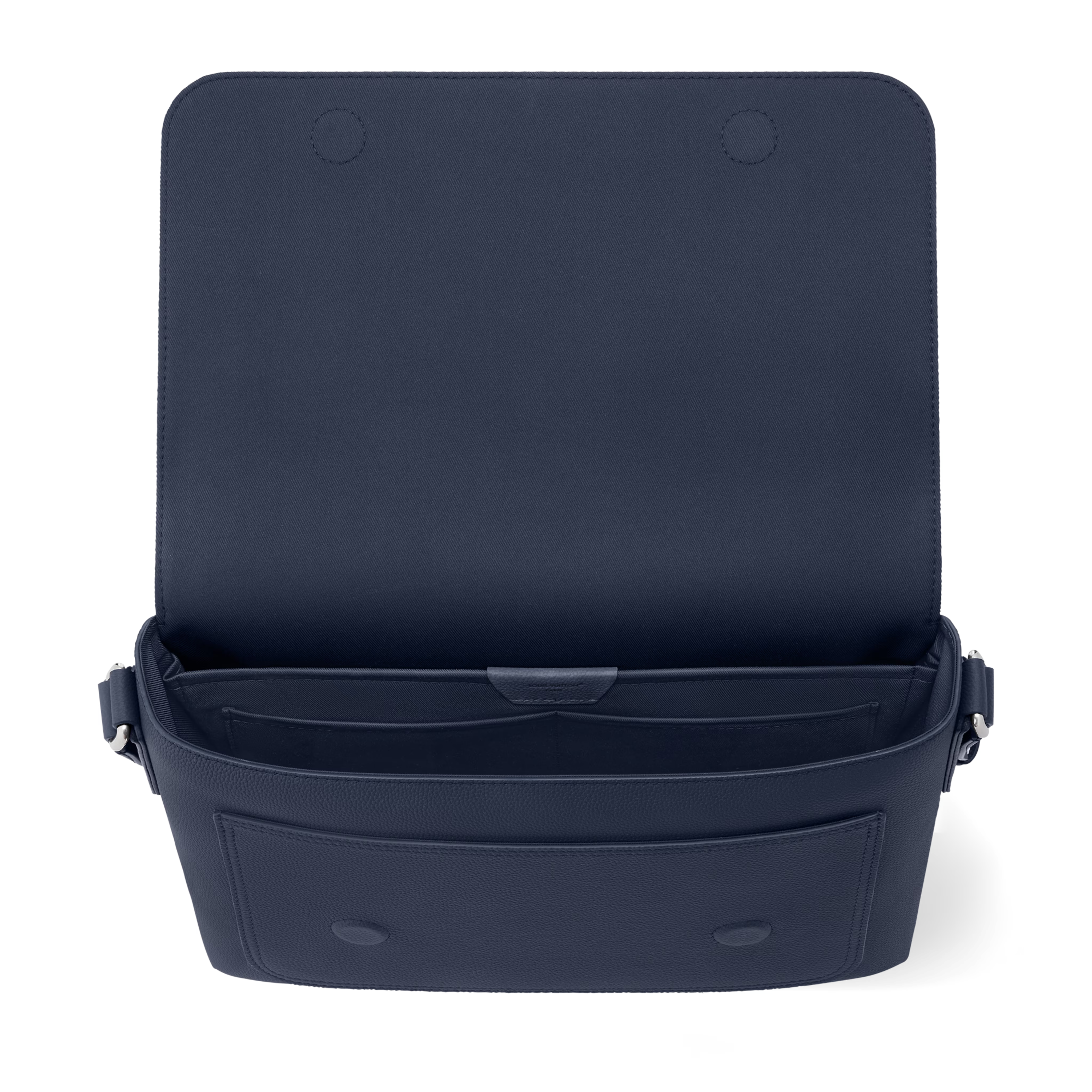 Louis Vuitton Calfskin Speed Messenger Bag – Navy Blue