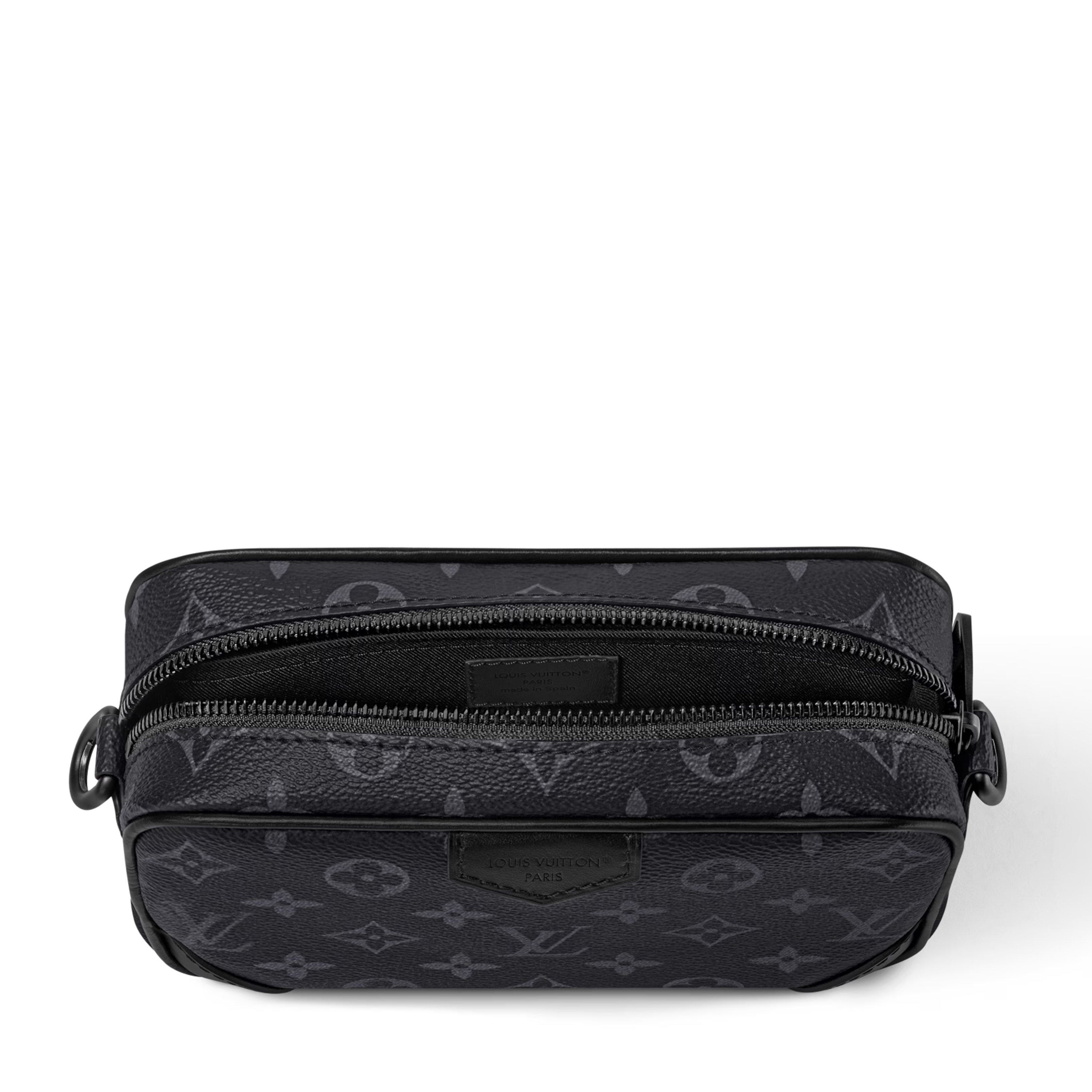 Louis Vuitton Monogram Eclipse Trocadéro Wearable Wallet – Black