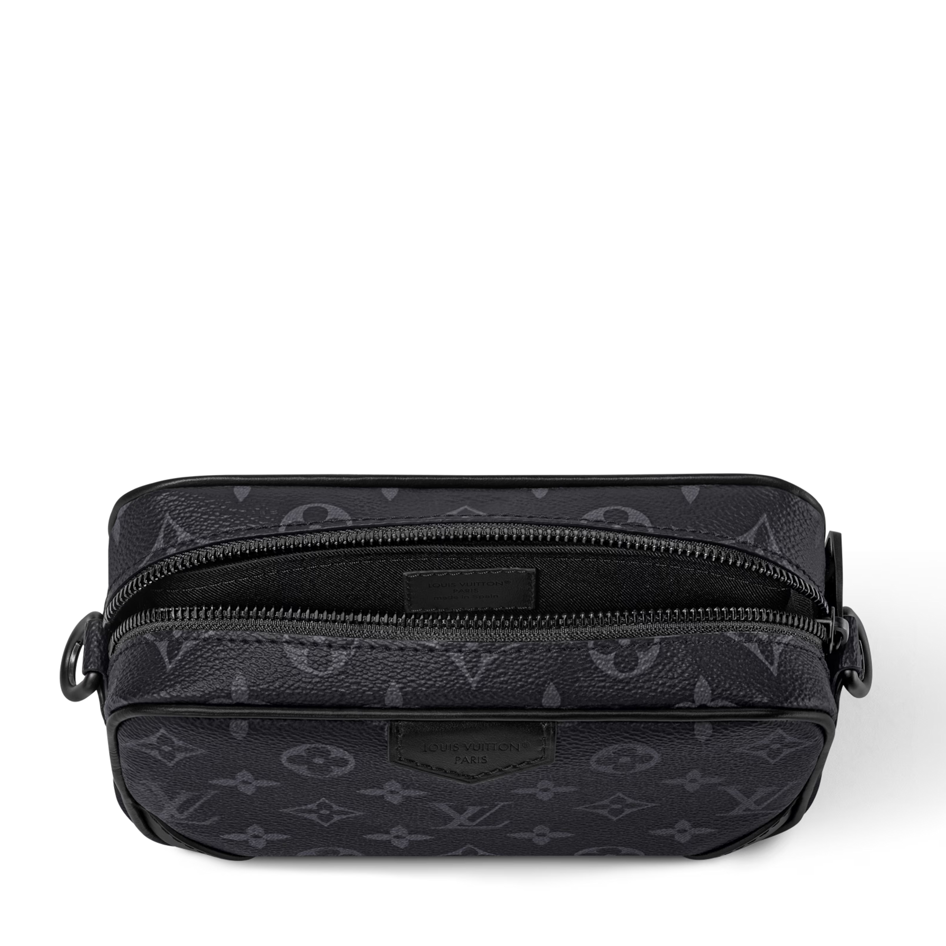 Louis Vuitton Monogram Eclipse Trocadéro Wearable Wallet – Black