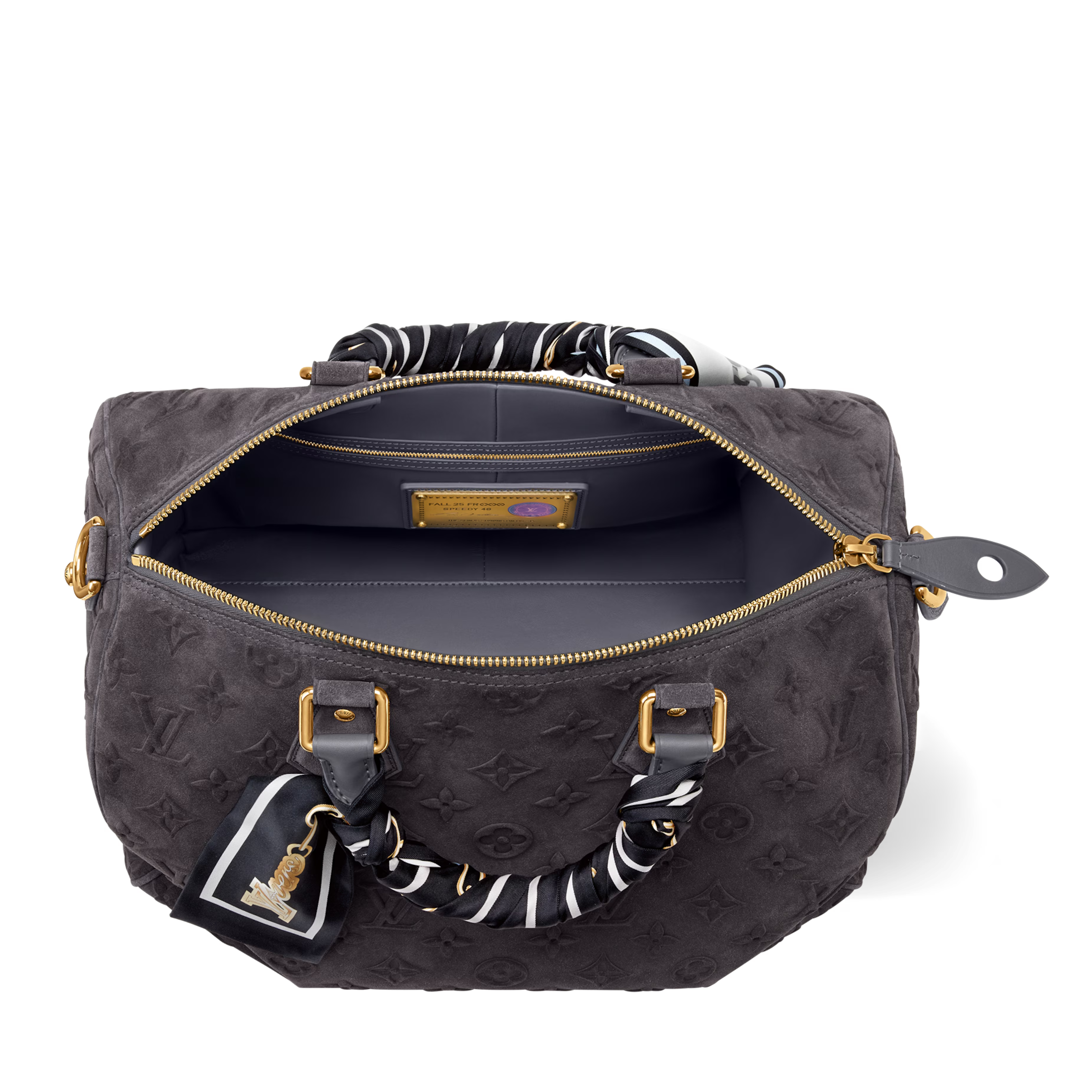 Louis Vuitton Autres Cuirs Monogram Speedy P9 Bandoulière 40 Duffle Bag – Gray