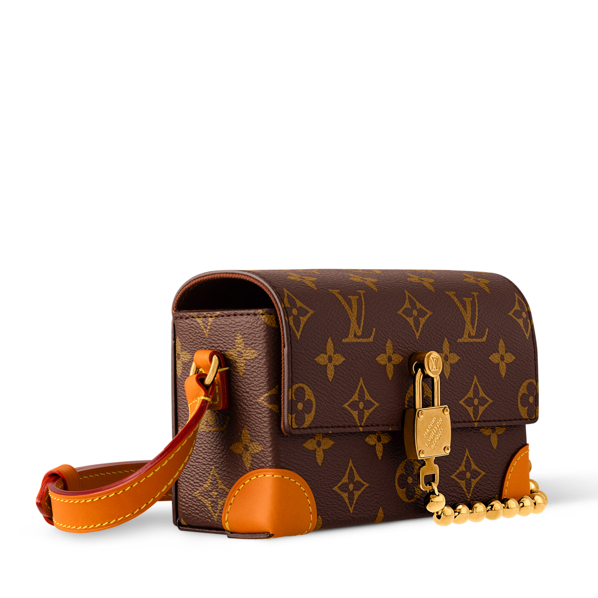 Louis Vuitton Monogram Archive Steamer Wearable Wallet – Brown
