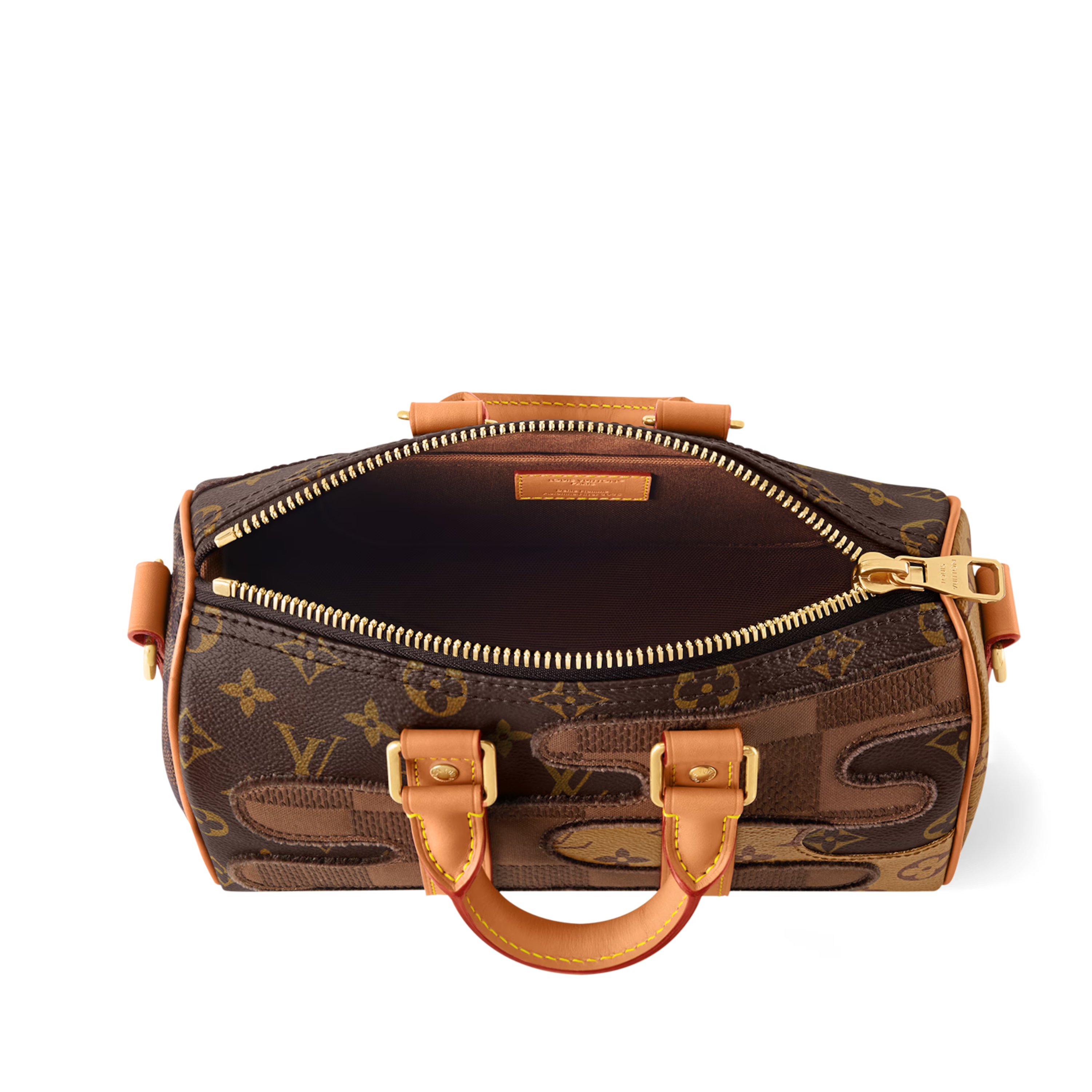 Louis Vuitton Monogram Landscape Keepall Bandoulière 25 Duffle Bag - Brown