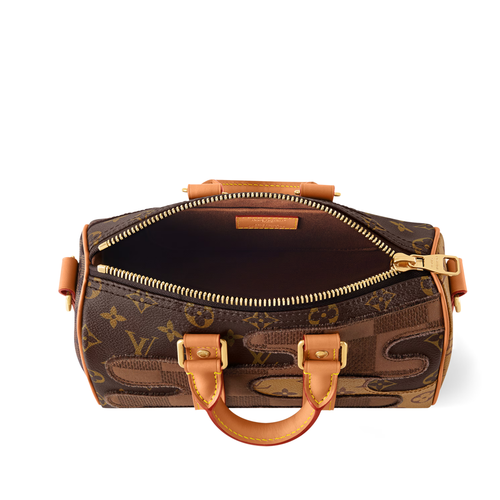 Louis Vuitton Monogram Landscape Keepall Bandoulière 25 Duffle Bag - Brown