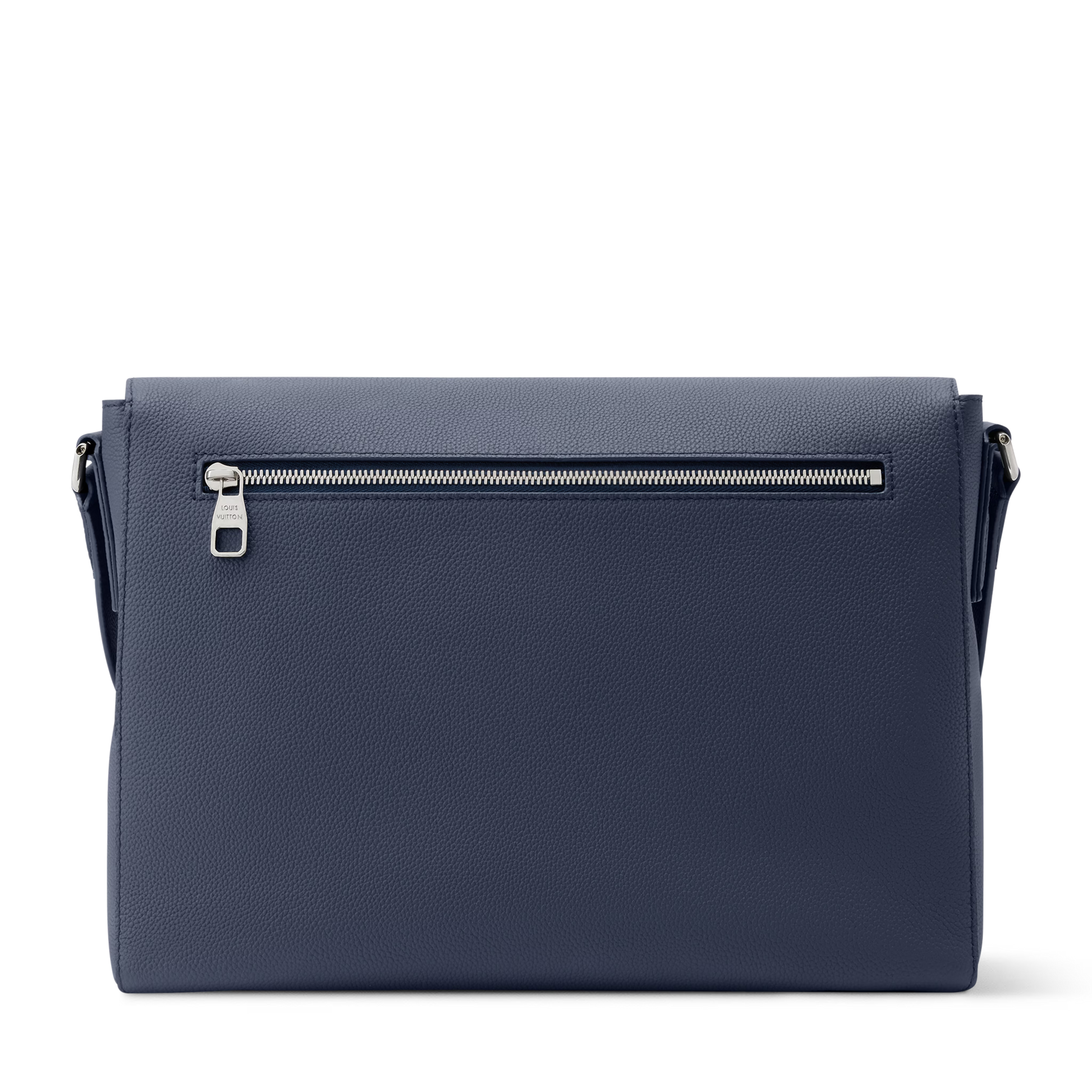 Louis Vuitton Calfskin Speed Messenger Bag – Navy Blue