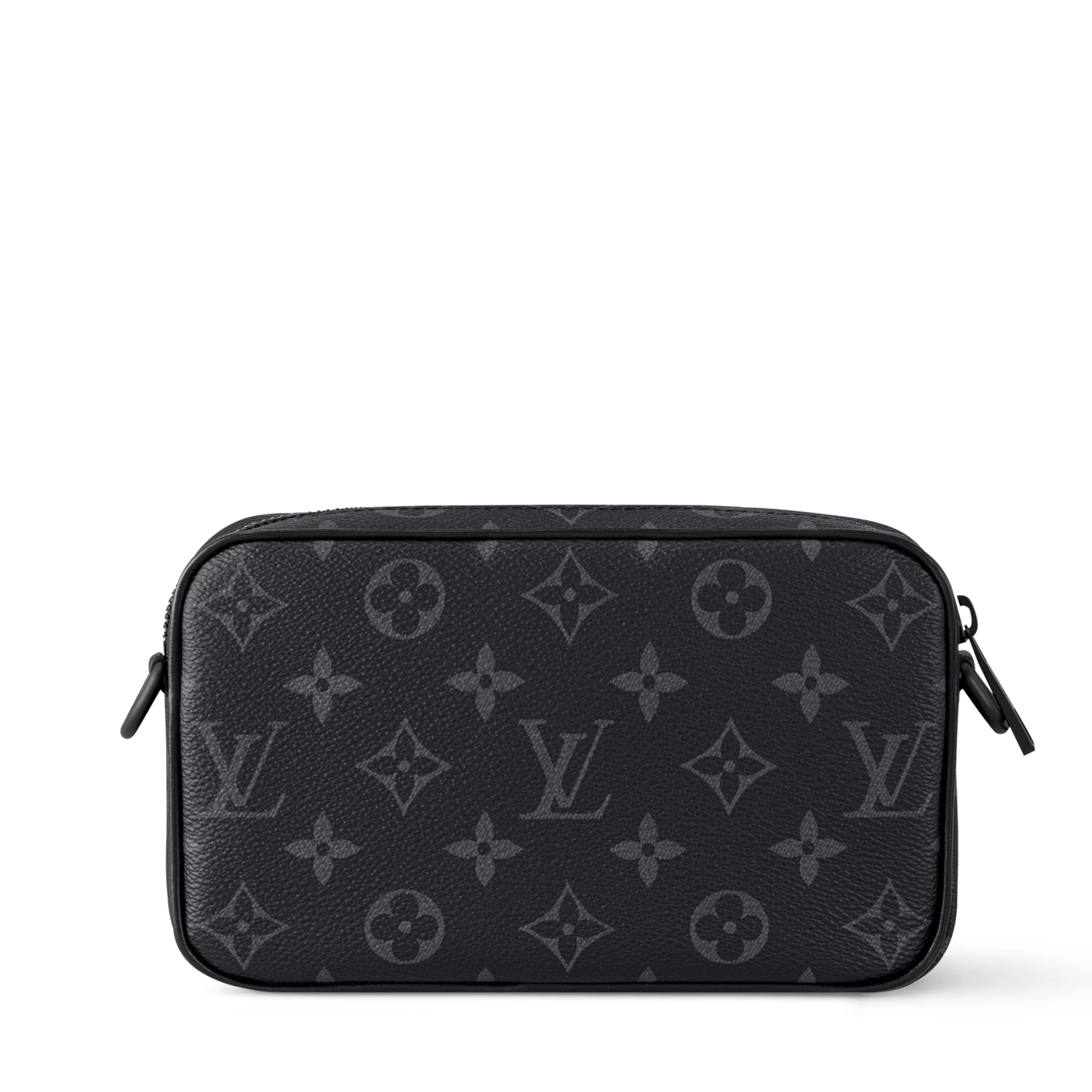 Louis Vuitton Monogram Eclipse Trocadéro Wearable Wallet – Black