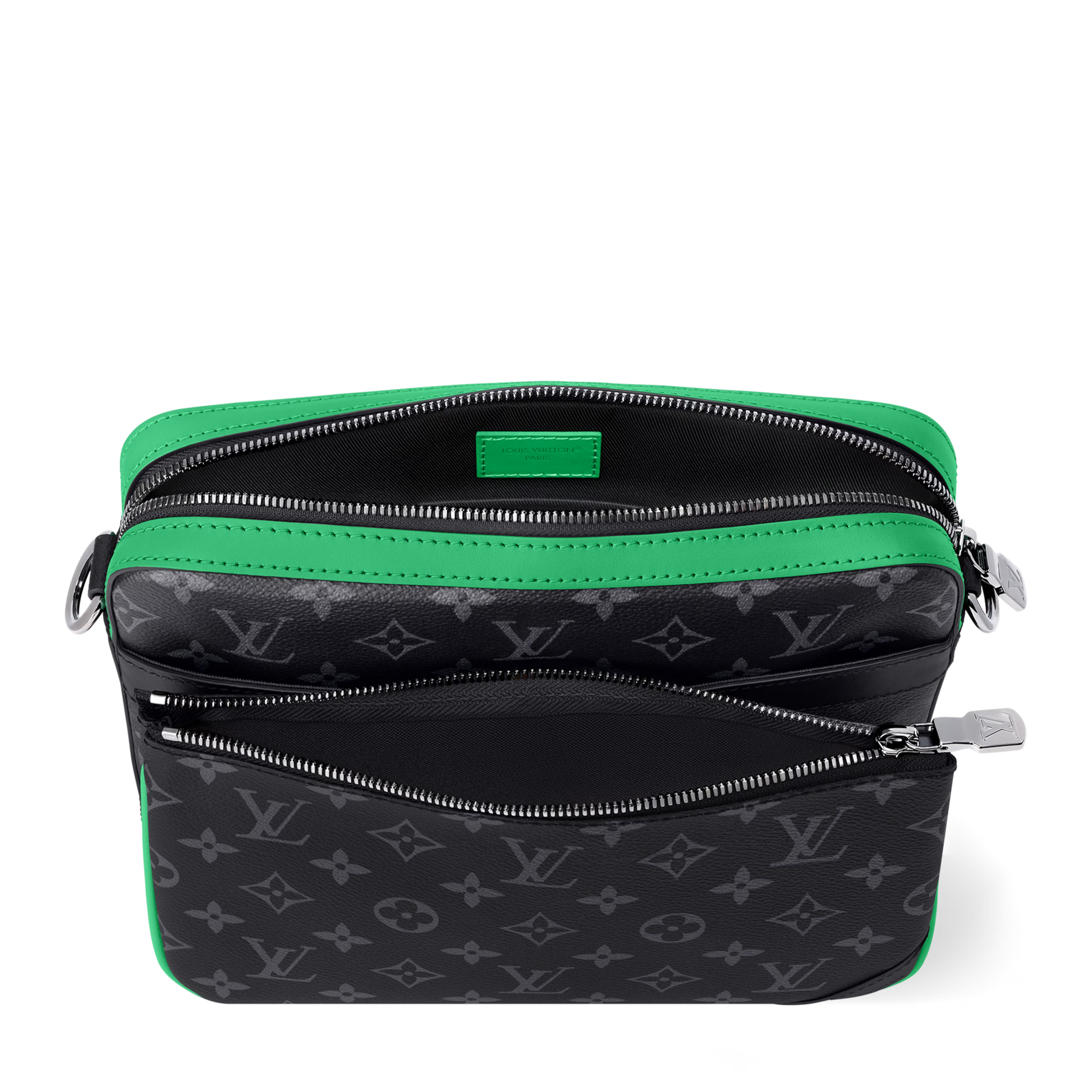 Louis Vuitton Monogram Eclipse Trio Messenger Bag – Bamboo Green