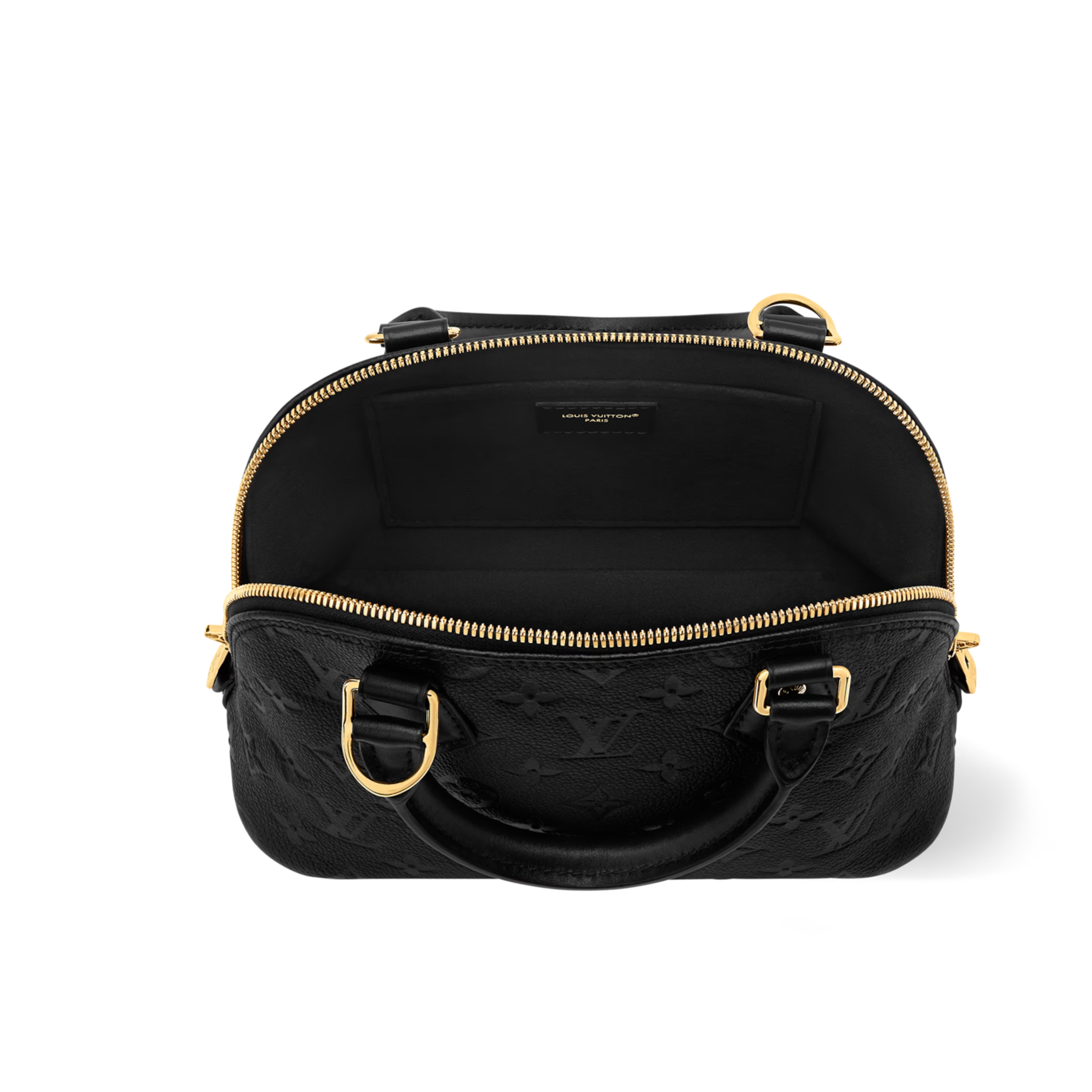 Louis Vuitton Monogram Empreinte Alma BB Handbag – Black