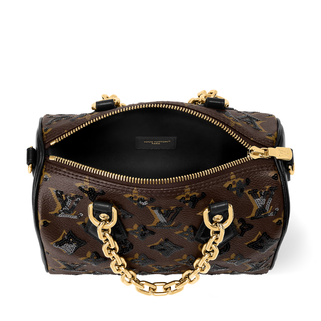 Louis Vuitton Monogram Coated Canvas Speedy Bandoulière 20 Handbag – Brown