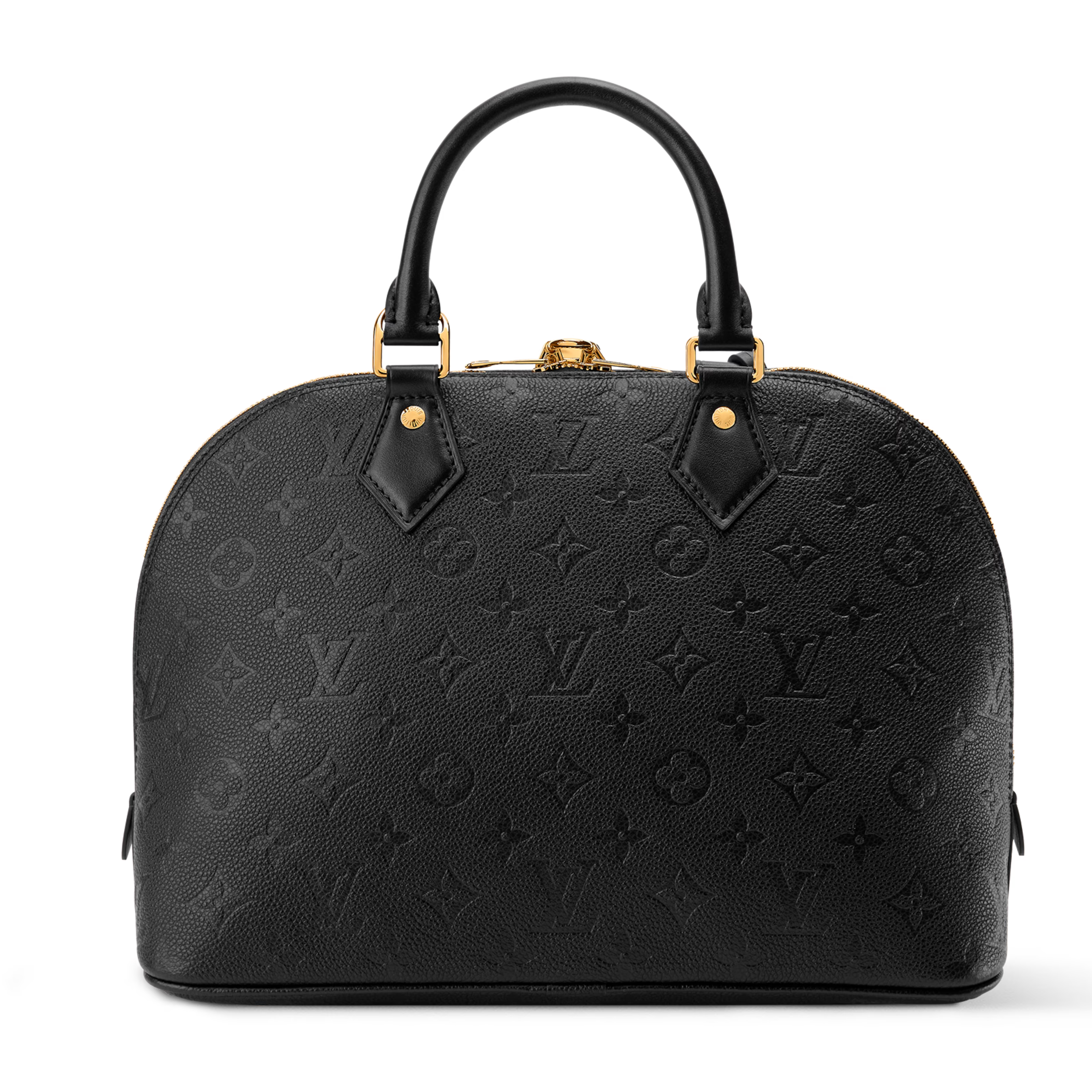 Louis Vuitton Monogram Empreinte Alma PM Handbag – Black