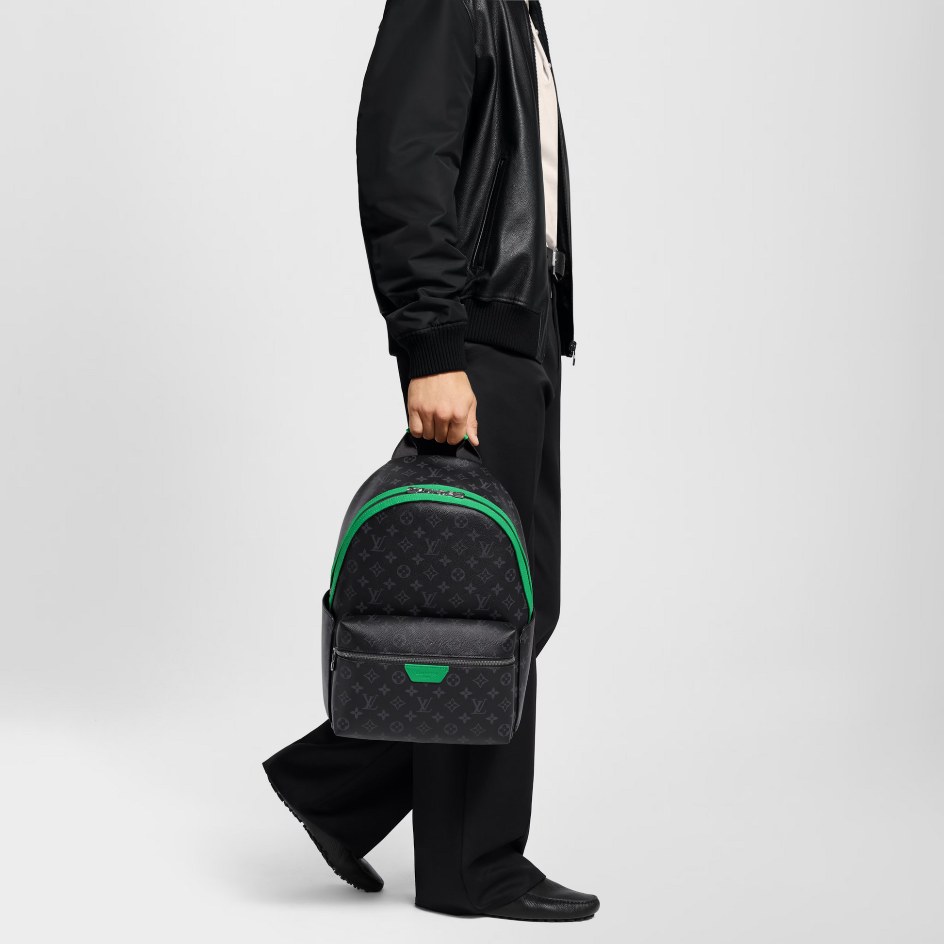 Louis Vuitton Monogram Eclipse Discovery Backpack PM – Bamboo Green