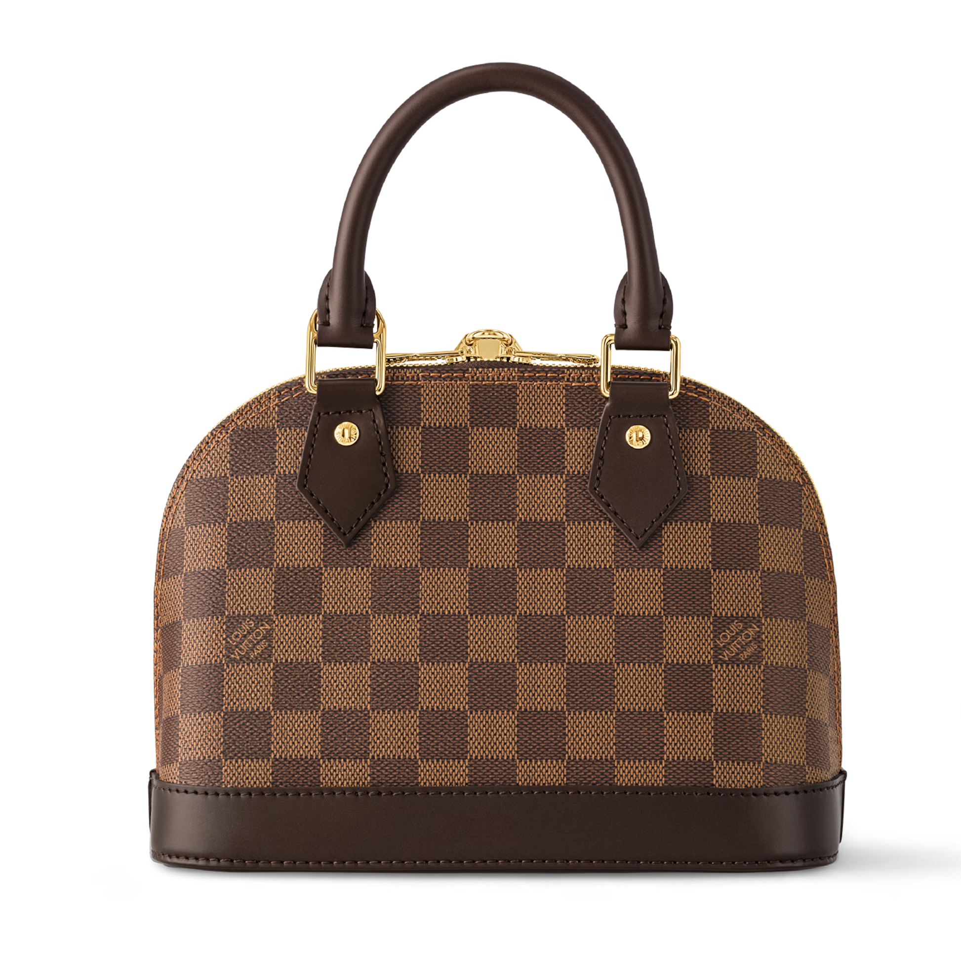 Louis Vuitton Damier Ebene Alma BB Handbag – Brown