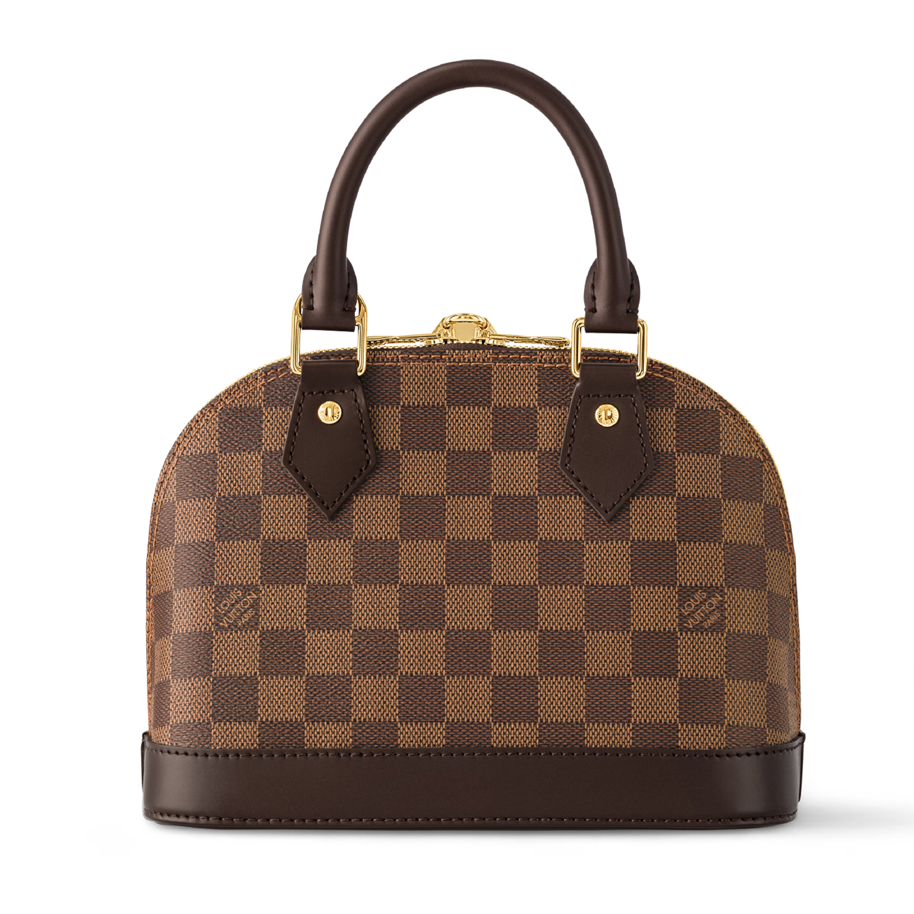 Louis Vuitton Damier Ebene Alma BB Handbag – Brown