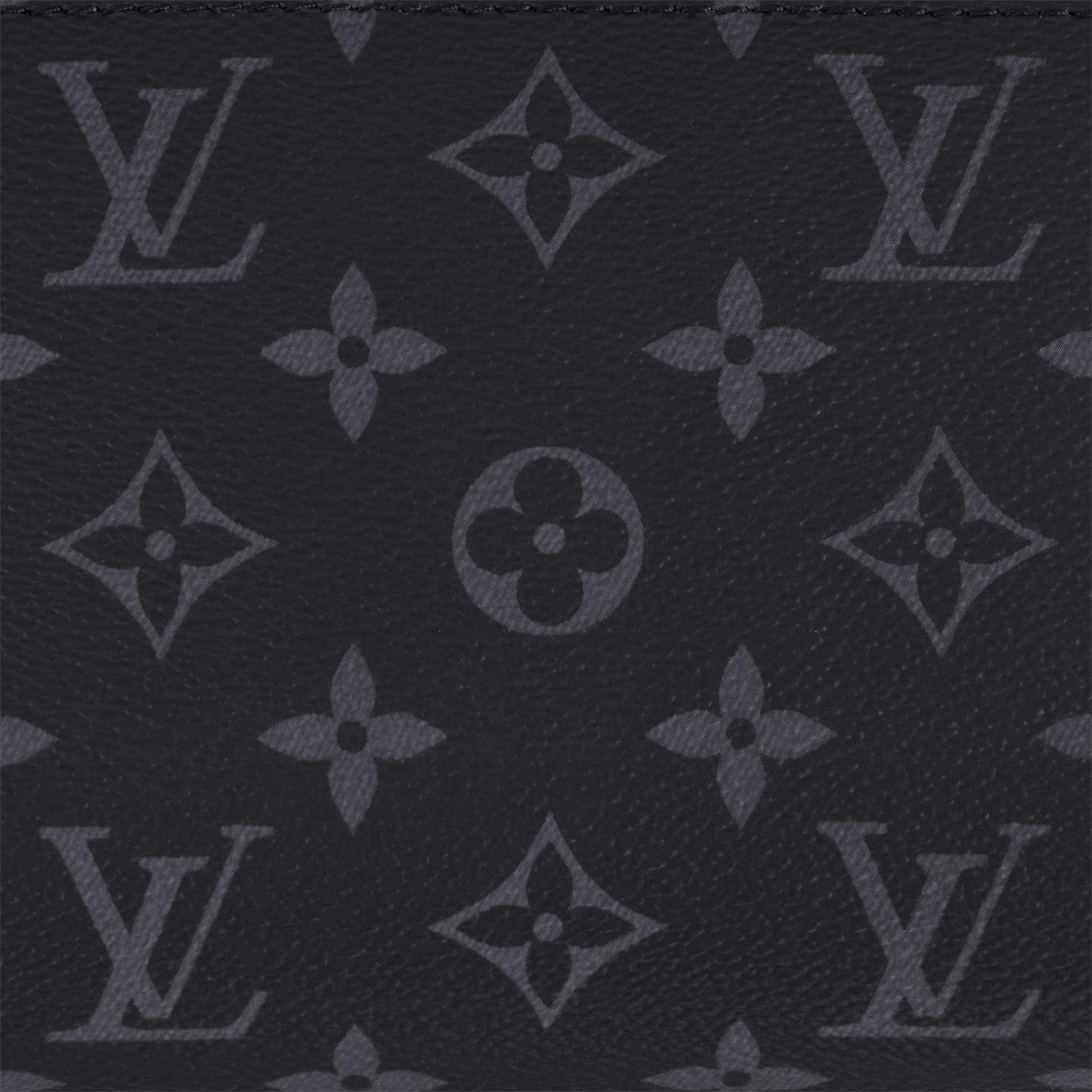 Louis Vuitton Monogram Eclipse Steamer Wearable Wallet – Black