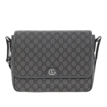 Gucci GG Supreme Canvas Medium Ophidia Messenger Bag – Grey
