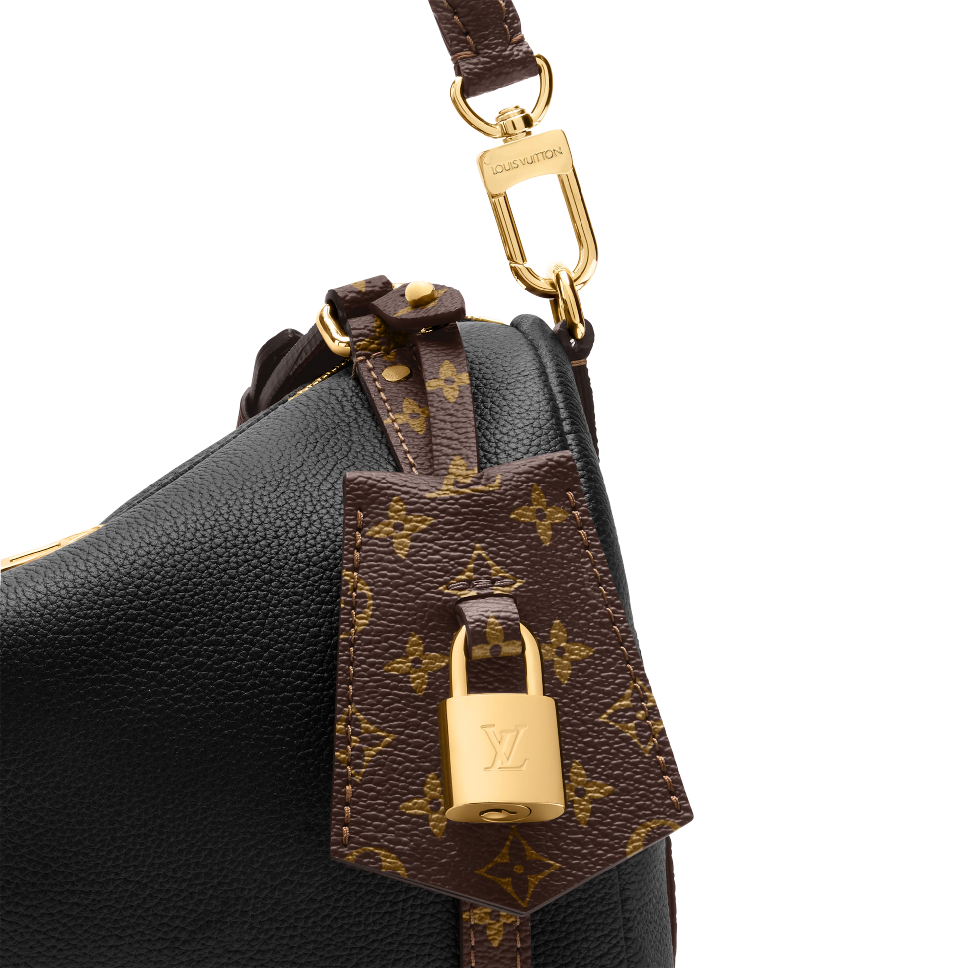 Louis Vuitton Calfskin Express PM Shoulder Bag – Black