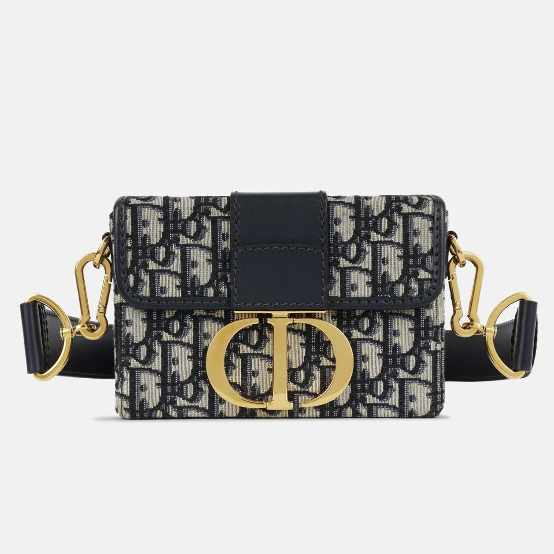 Dior 30 Montaigne Jacquard Bag - Blue Dior Oblique