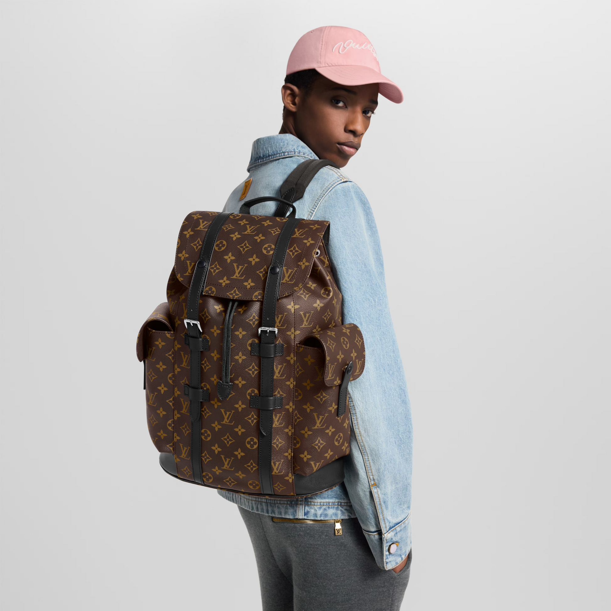 Louis Vuitton Monogram Canvas Christopher MM Backpack – Brown – LUXX GALLERY