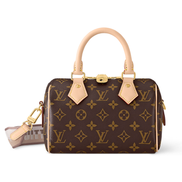 Louis Vuitton Monogram Canvas Speedy Bandoulière 20 Bag – Black