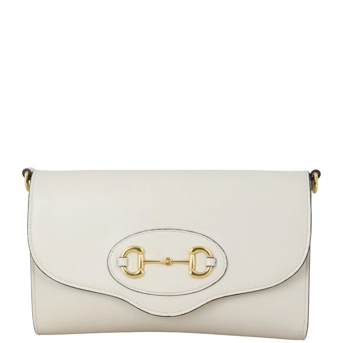 Gucci Horsebit 1955 Shoulder Bag - White