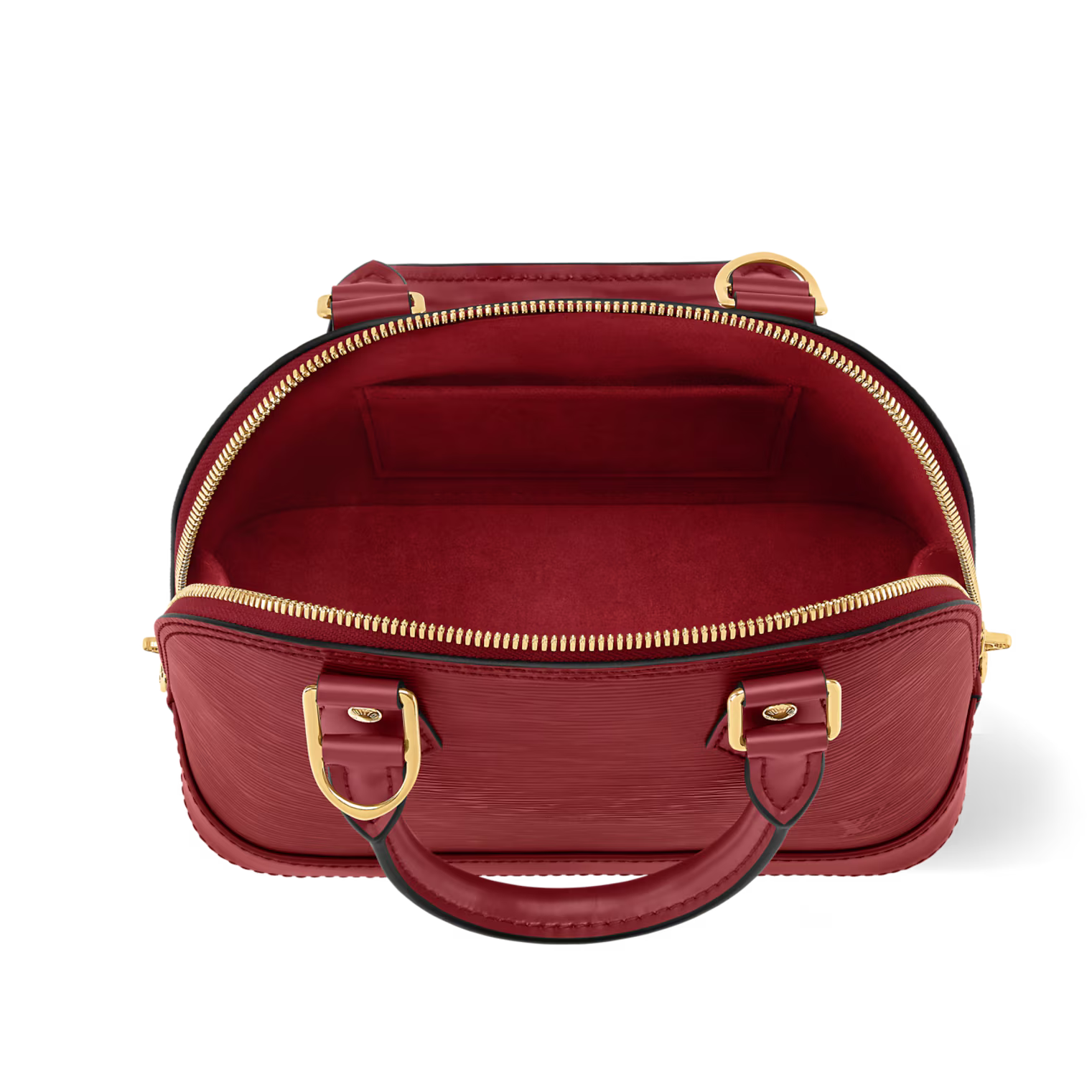 Louis Vuitton Alma BB Handbag - Monogram Rouge