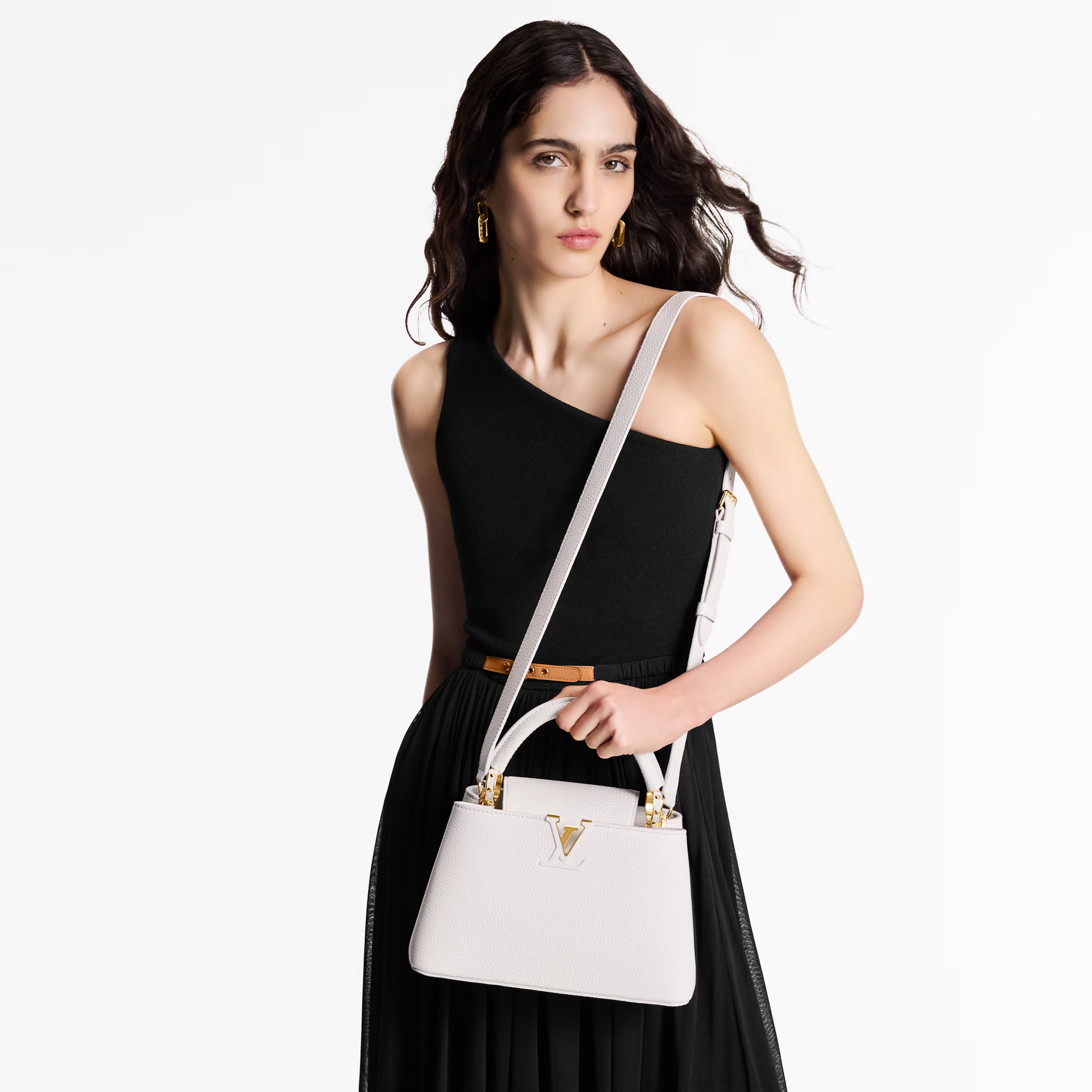 Louis Vuitton Capucines BB Handbag – Snow White