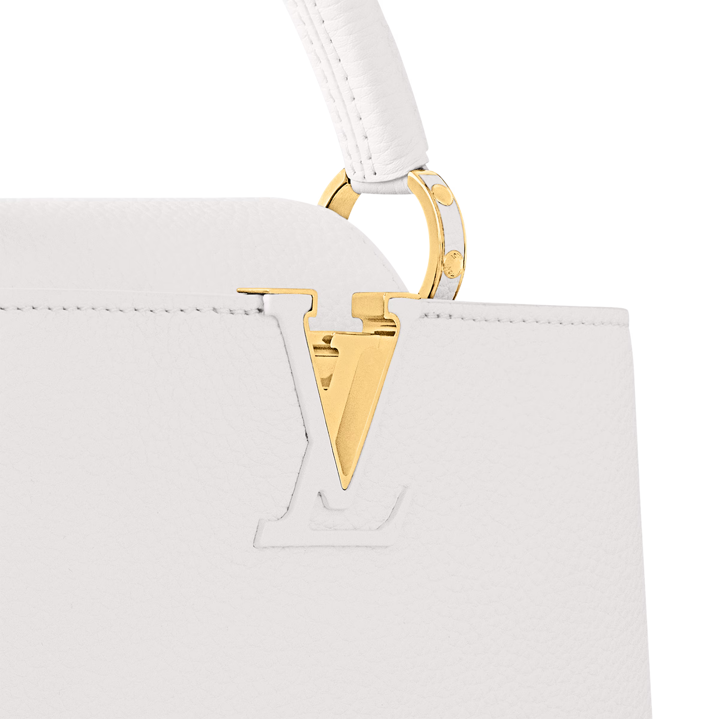 Louis Vuitton Capucines BB Handbag – Snow White