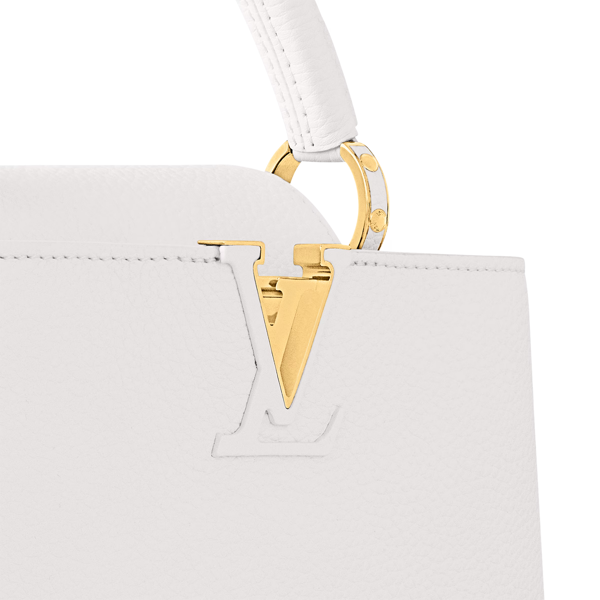 Louis Vuitton Capucines BB Handbag – Snow White
