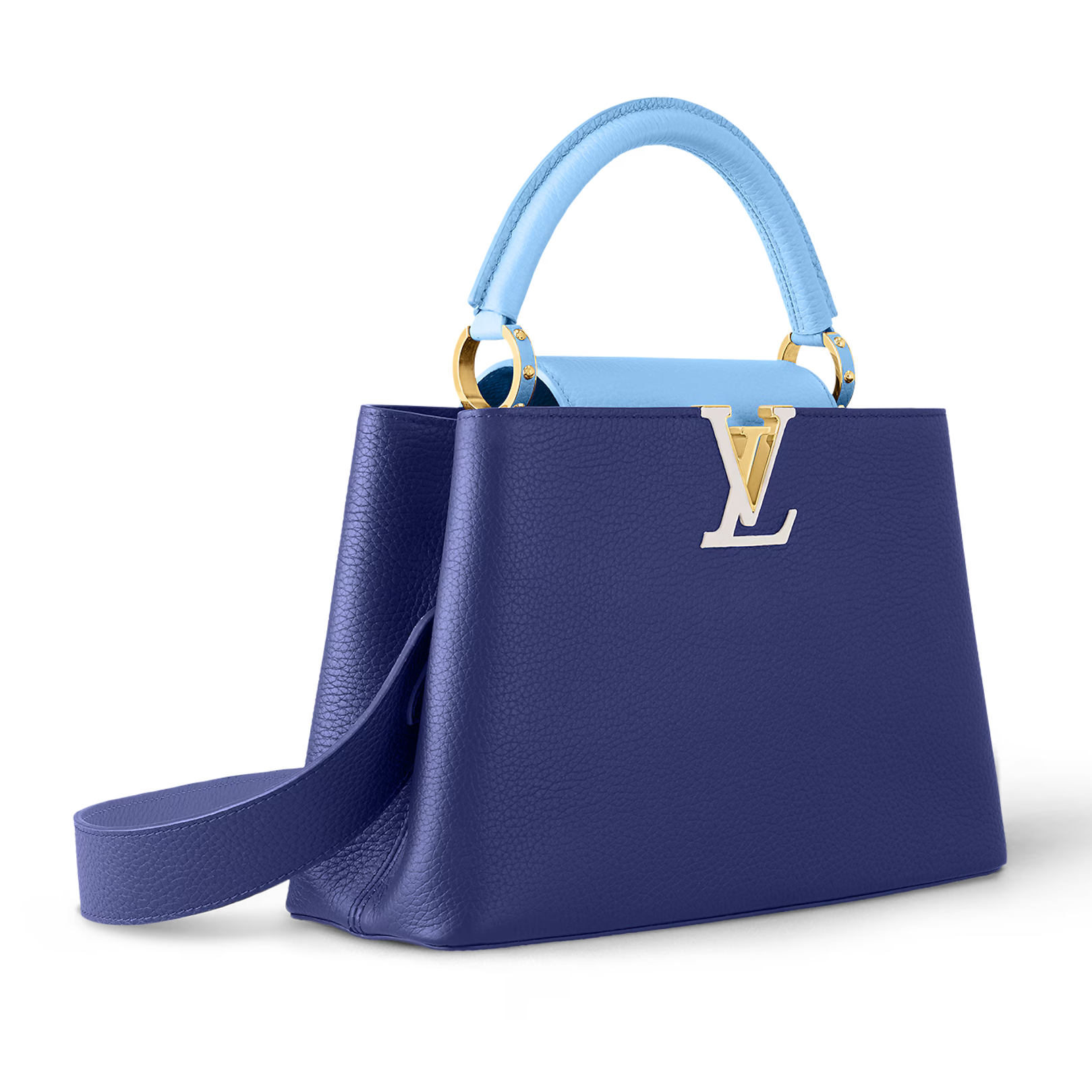 Louis Vuitton Capucines MM Handbag – Smalt Blue