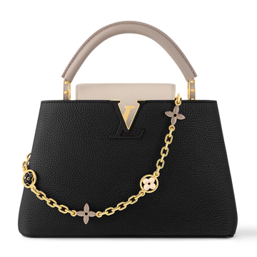 Louis Vuitton Capucines MM Handbag – Black