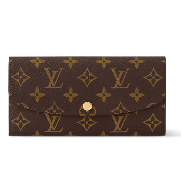 Louis Vuitton Monogram Emilie Wallet - Brown