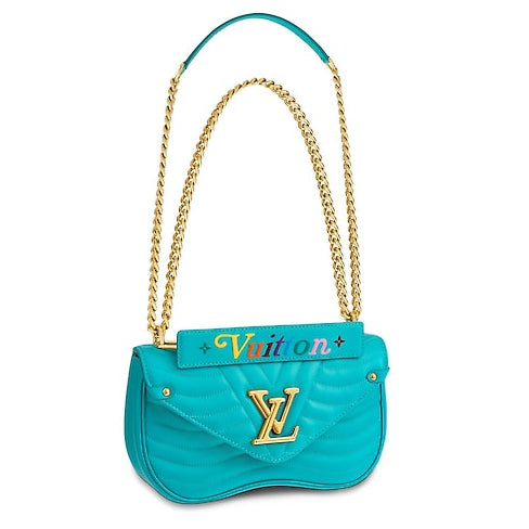Louis Vuitton New Wave MM Crossbody Chain Bag - Malibu Green