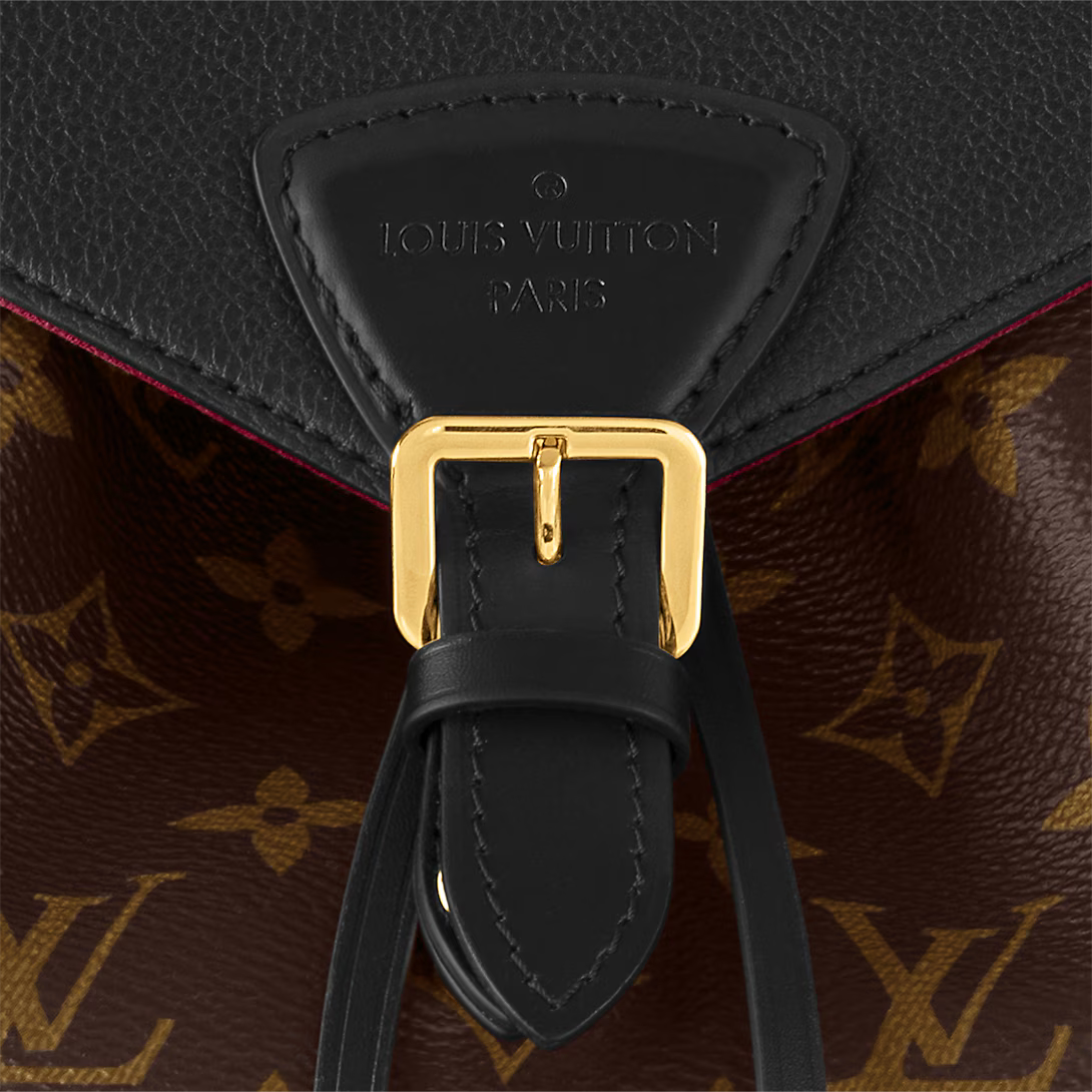 Louis Vuitton Montsouris PM Backpack - Monogram Black