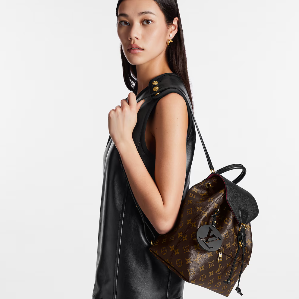Louis Vuitton Montsouris PM Backpack - Brown
