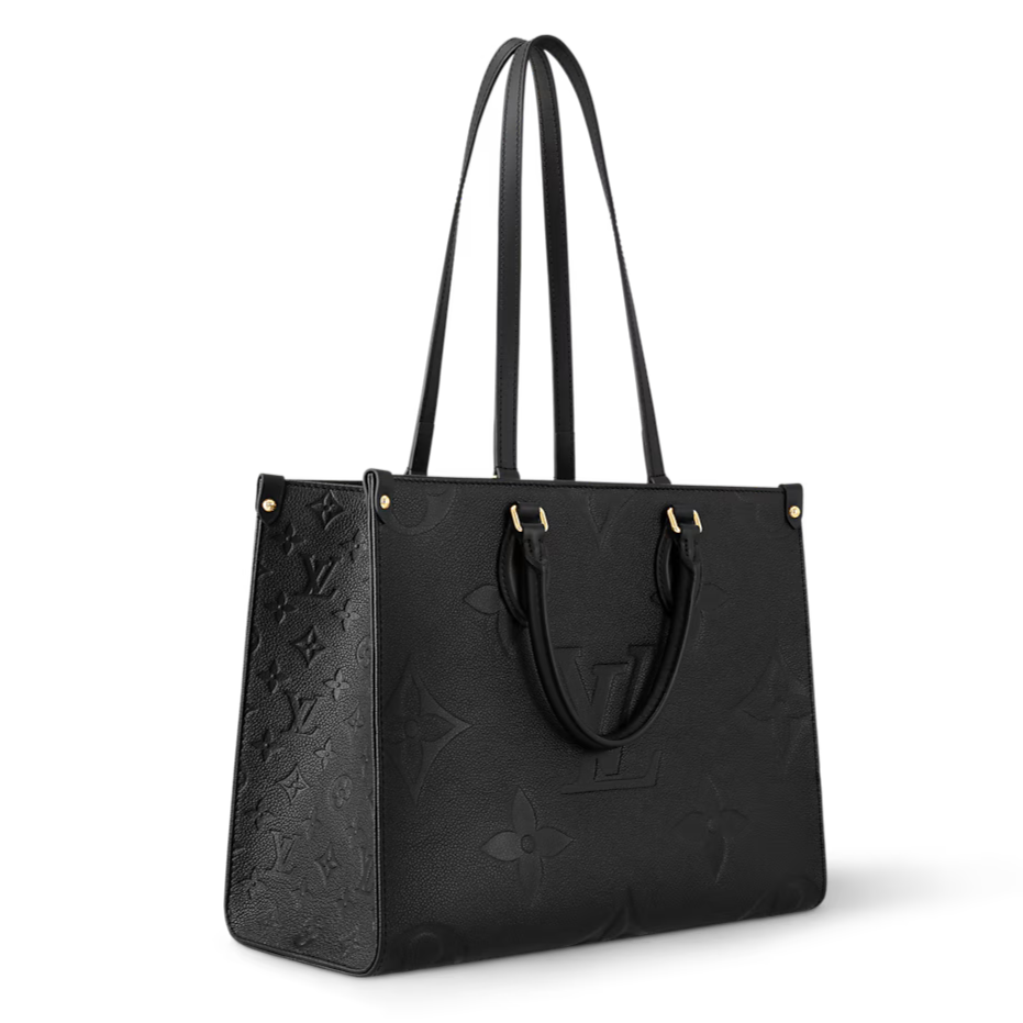 Louis Vuitton OnTheGo PM Tote Bag - Black Noir Obscur