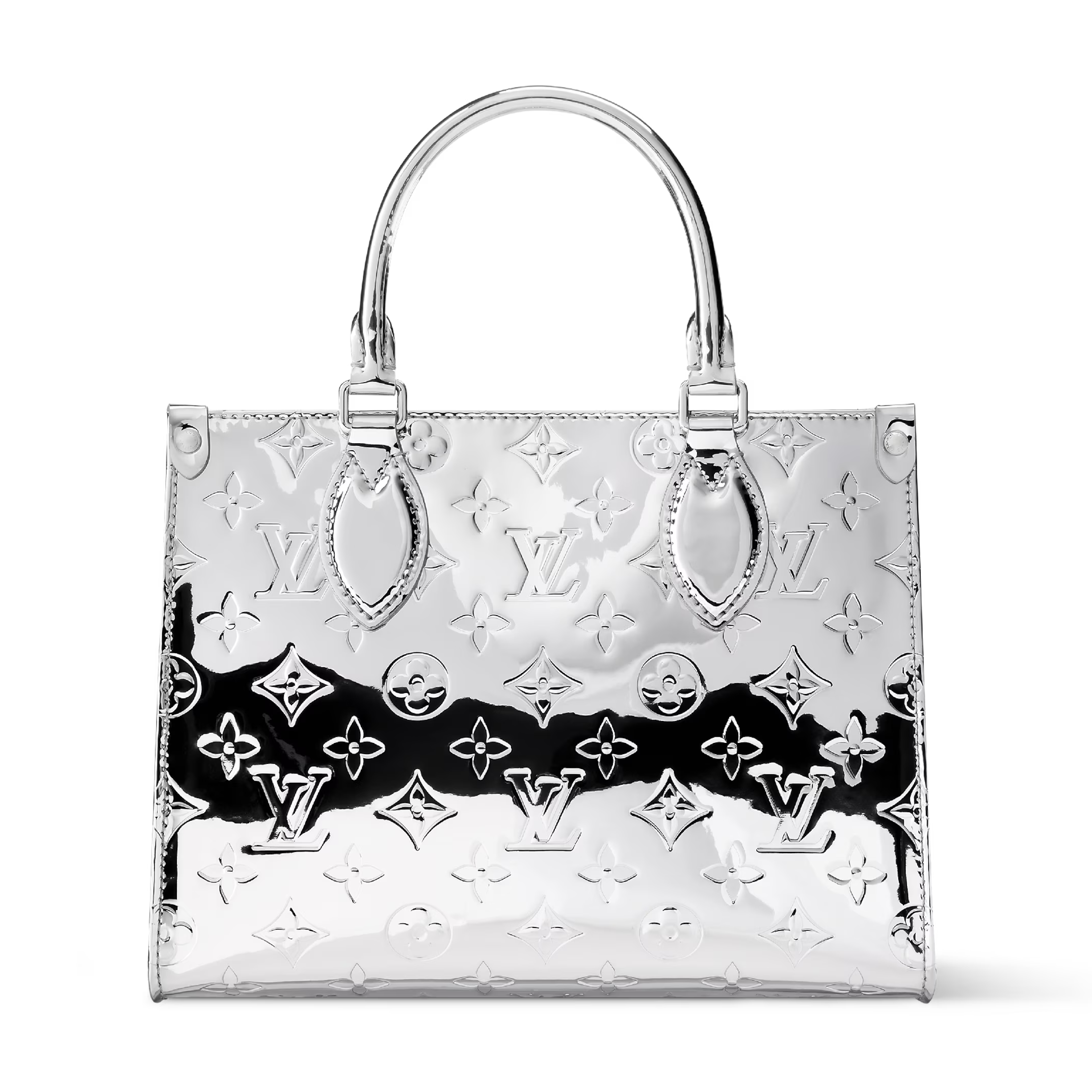 Louis Vuitton Ski Monogram Miroir OnTheGo PM Handbag –  Silver