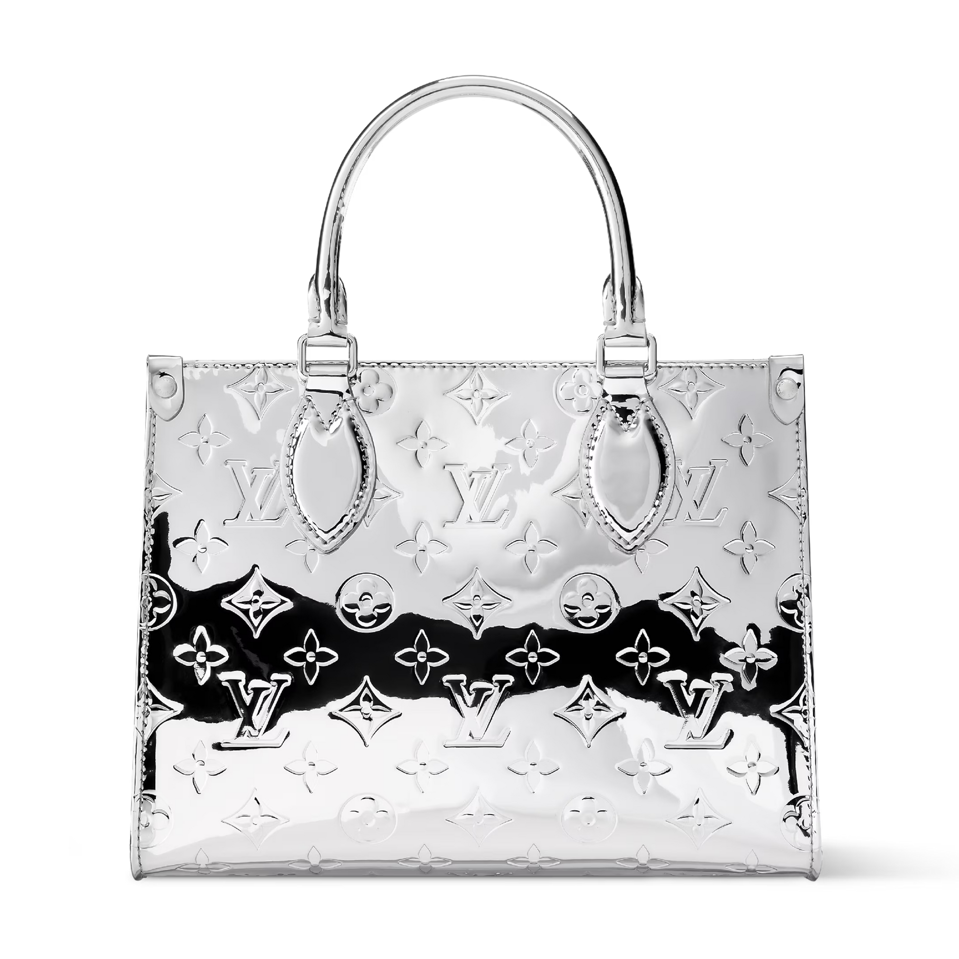 Louis Vuitton Ski Monogram Miroir OnTheGo PM Handbag – Silver