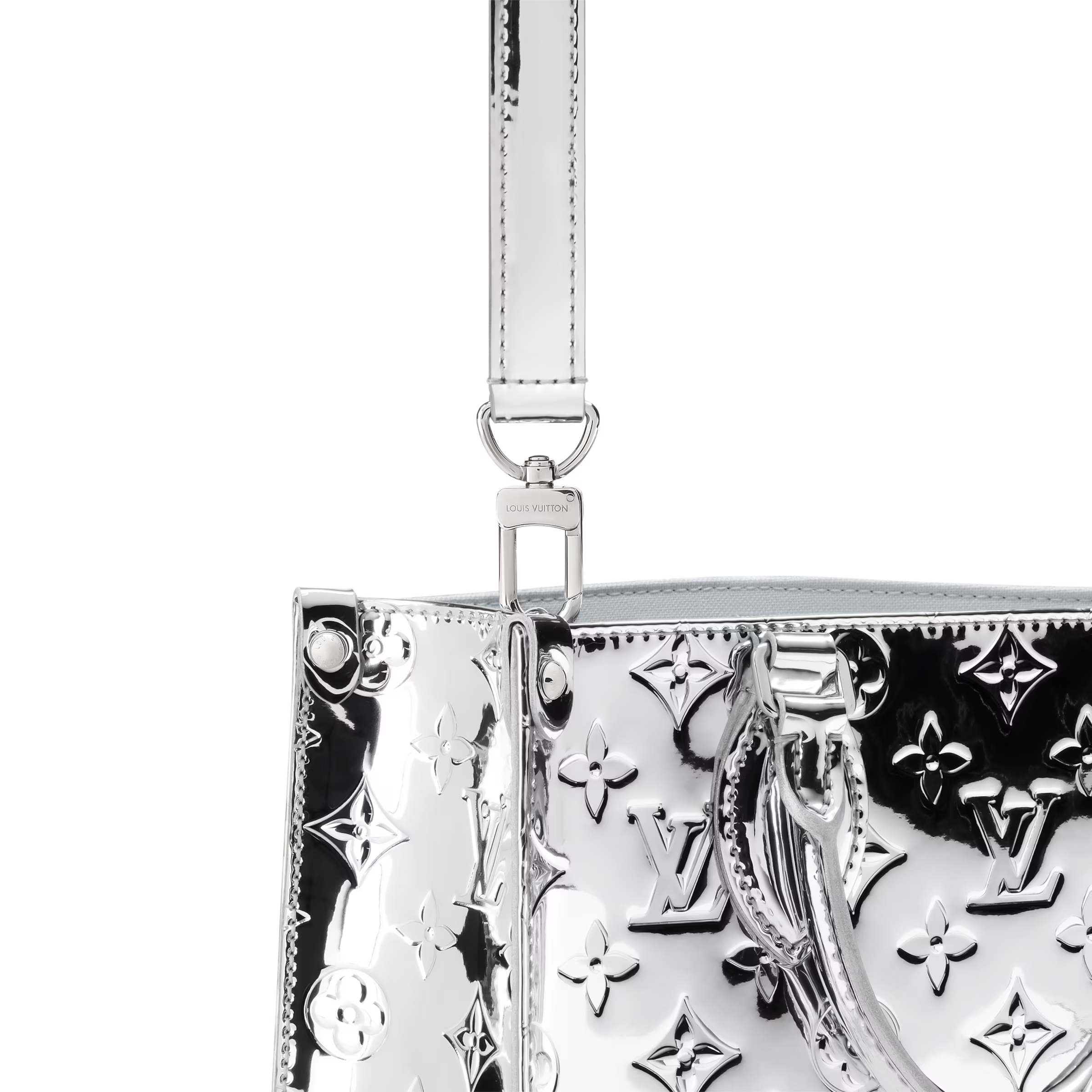 Louis Vuitton Ski Monogram Miroir OnTheGo PM Handbag –  Silver