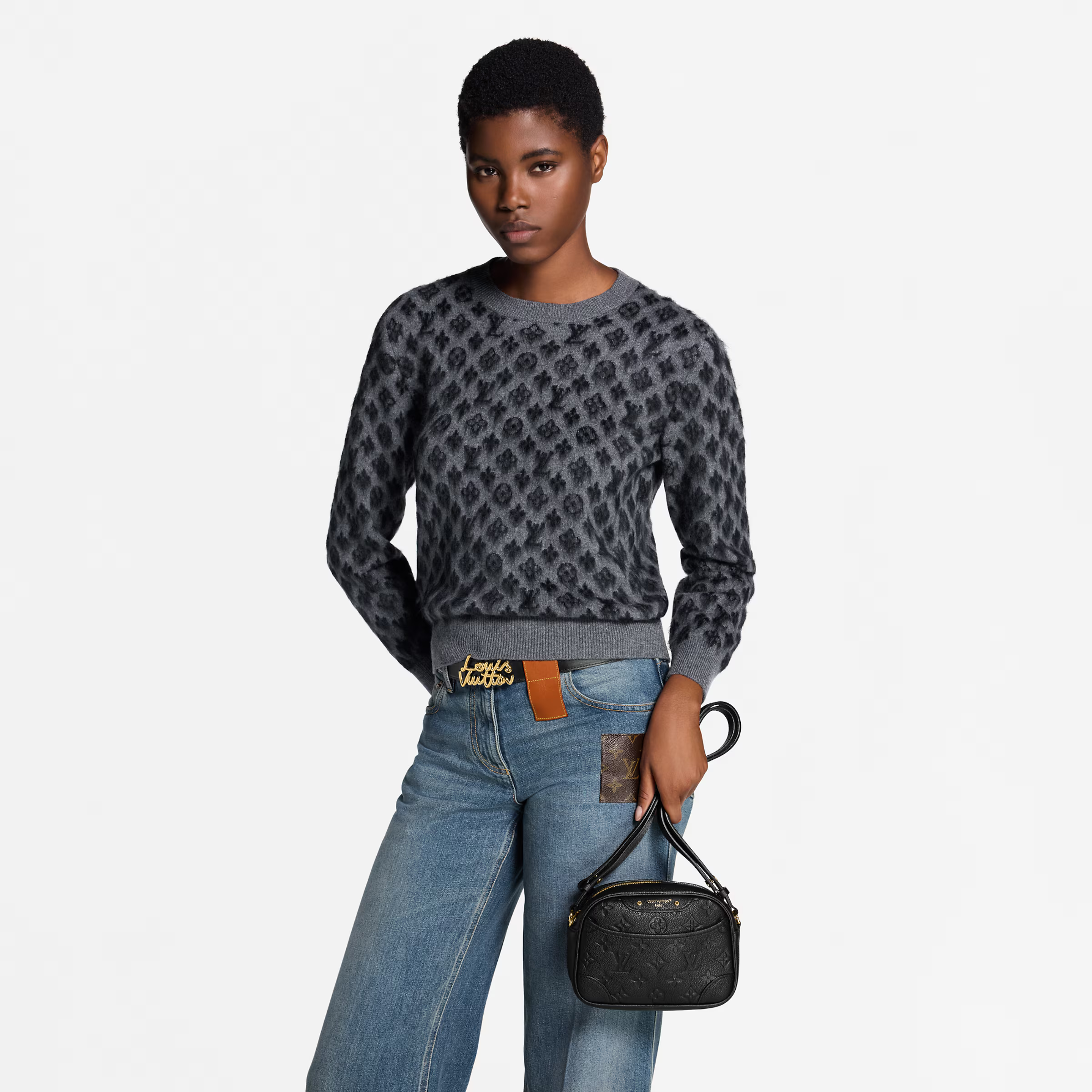 Louis Vuitton Tiny Camera Crossbody Bag – Black