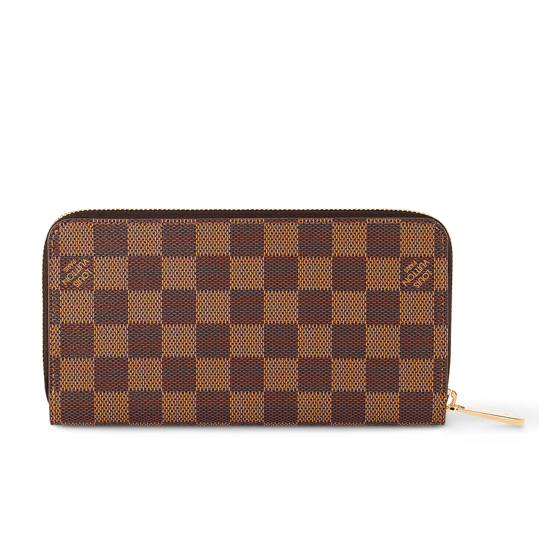 Louis Vuitton Damier Ebene Zippy Wallet - Brown