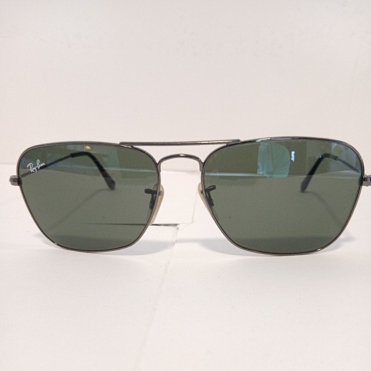 Ray Ban Caravan RB3136 004/51 Square Black Frame Sunglasses
