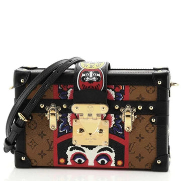 Louis Vuitton x Kansai Yamamoto Monogram Reverse Petite Malle Crossbody Bag - Brown