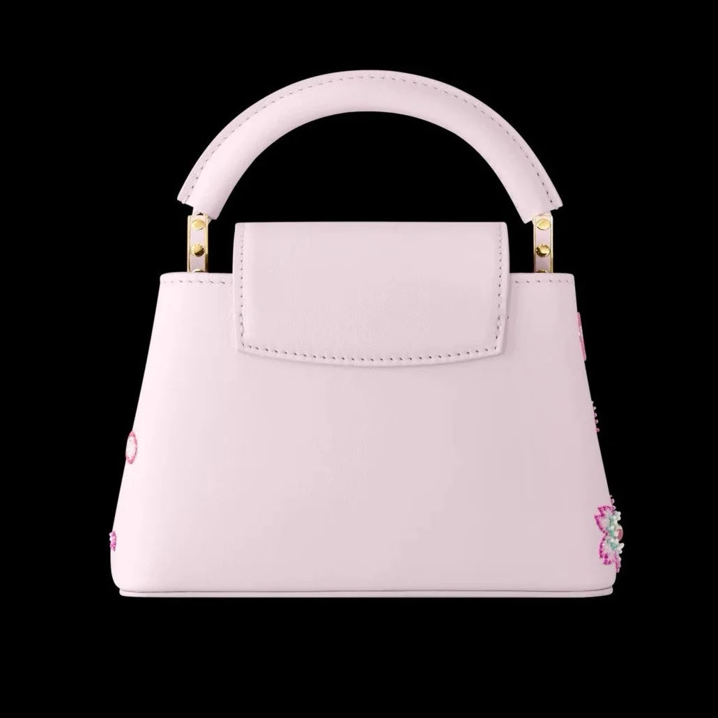 Louis Vuitton x Takashi Murakami Capucines Mini Handbag – Pink